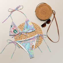Load image into Gallery viewer, VSCO Girl Print String Bikini