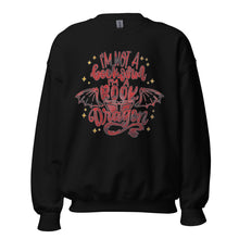 Load image into Gallery viewer, Book Dragon Unisex Sweatshirt