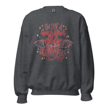 Load image into Gallery viewer, Book Dragon Unisex Sweatshirt