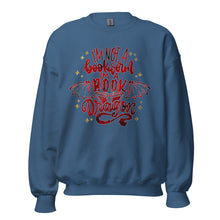 Load image into Gallery viewer, Book Dragon Unisex Sweatshirt