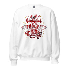 Load image into Gallery viewer, Book Dragon Unisex Sweatshirt