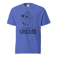 Load image into Gallery viewer, A Book A Day Unisex garment-dyed heavyweight t-shirt