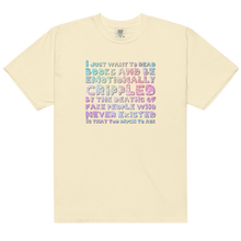 Load image into Gallery viewer, Emotional Damage | Unisex garment-dyed heavyweight t-shirt