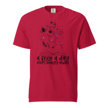 Load image into Gallery viewer, A Book A Day Unisex garment-dyed heavyweight t-shirt