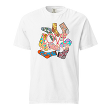 Load image into Gallery viewer, Love Shows Up Unisex garment-dyed heavyweight t-shirt