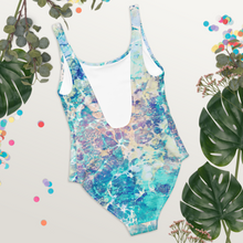 Load image into Gallery viewer, Crashing Waves One-Piece Swimsuit
