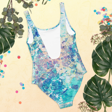Load image into Gallery viewer, Crashing Waves One-Piece Swimsuit