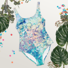 Load image into Gallery viewer, Crashing Waves One-Piece Swimsuit