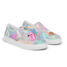 Load image into Gallery viewer, VSCO Girl Printed Women’s slip-on canvas shoes