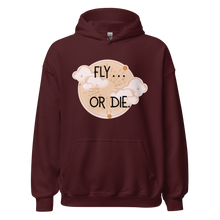 Load image into Gallery viewer, Fly or Die Unisex Hoodie | Officially Licensed Fourth Wing Merch
