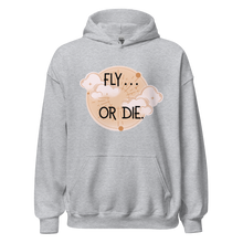 Load image into Gallery viewer, Fly or Die Unisex Hoodie | Officially Licensed Fourth Wing Merch
